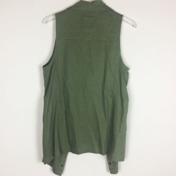 Me Jane | Green Snap Vest | Medium - Picture 3 of 4